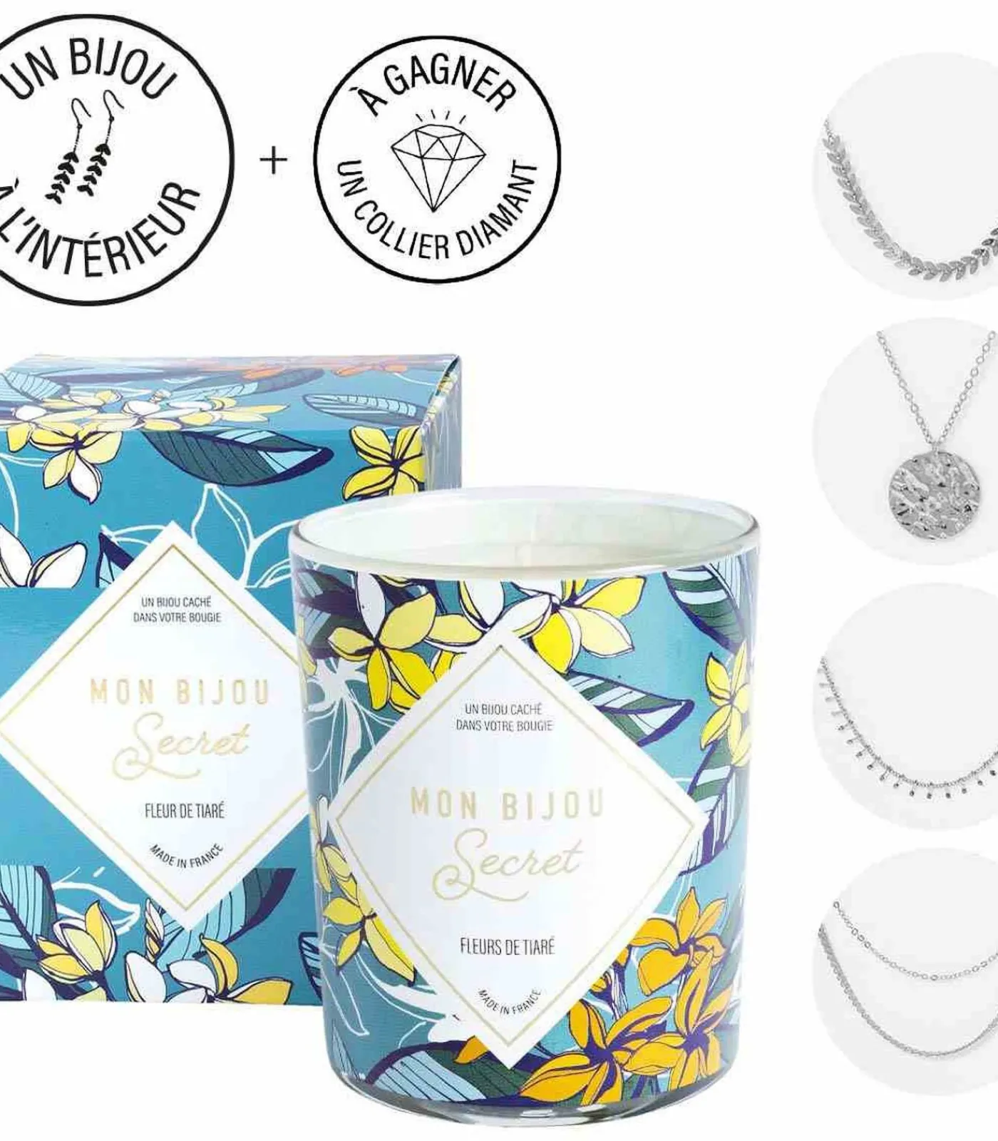 Clearance Zilveren Ketting Sierkaars - Tiaré Kaarsen & Kaarshouders