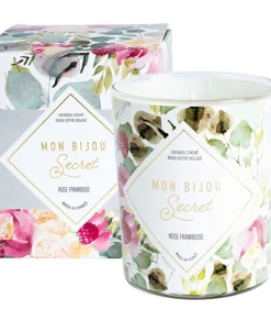 New Zilveren Ketting Sierkaars - Frambozenroos Kaarsen & Kaarshouders