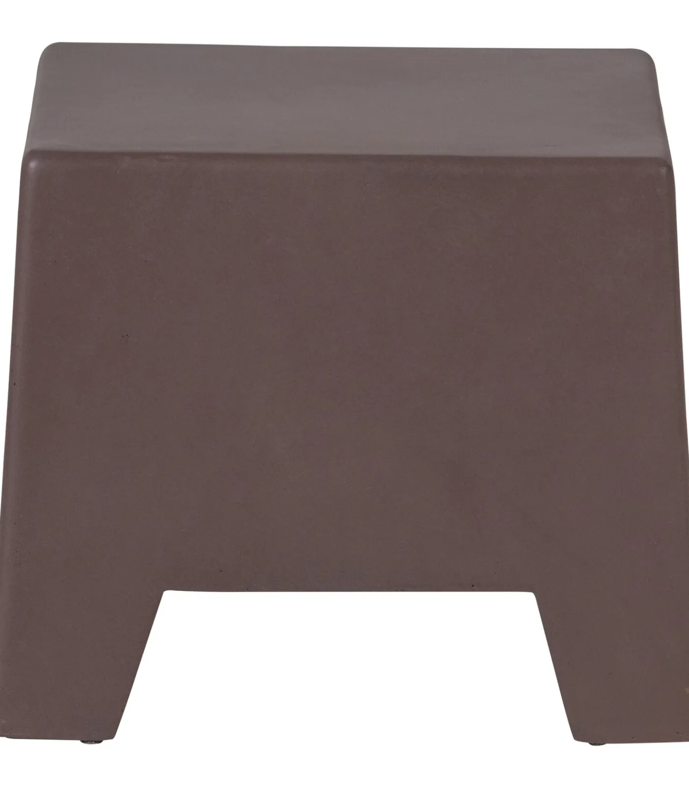 Online Zina Bijzettafel Laag - Cement - Bruin - 36x50x50 Tafels