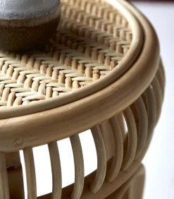 New Zita - Nachtkastje van rotan Bedden