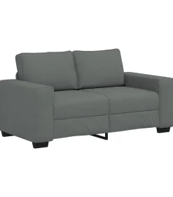 Hot 2-zitsbank 120 cm stof donkergrijs Zetels