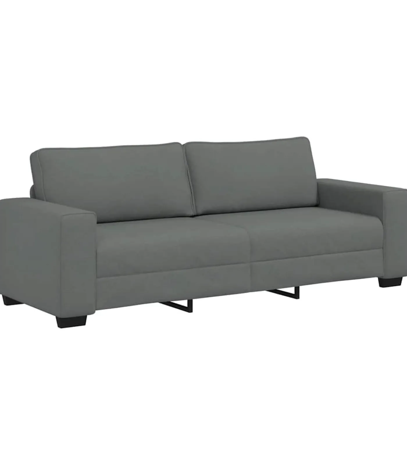 Best 3-zitsbank 180 cm stof donkergrijs Zetels