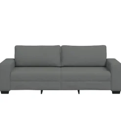 Best 3-zitsbank 180 cm stof donkergrijs Zetels