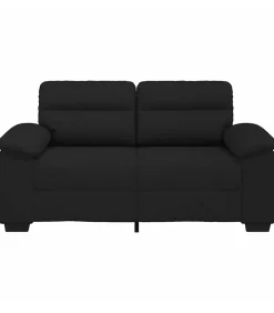 Sale 2-zitsbank 120 cm stof zwart Zetels