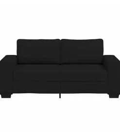 Best 2-zitsbank 140 cm stof zwart Zetels