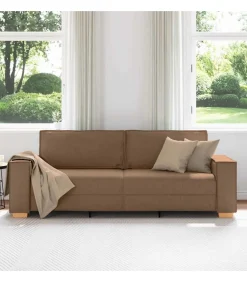 Sale 3-zitsbank Bruin 180 cm Stof Zetels