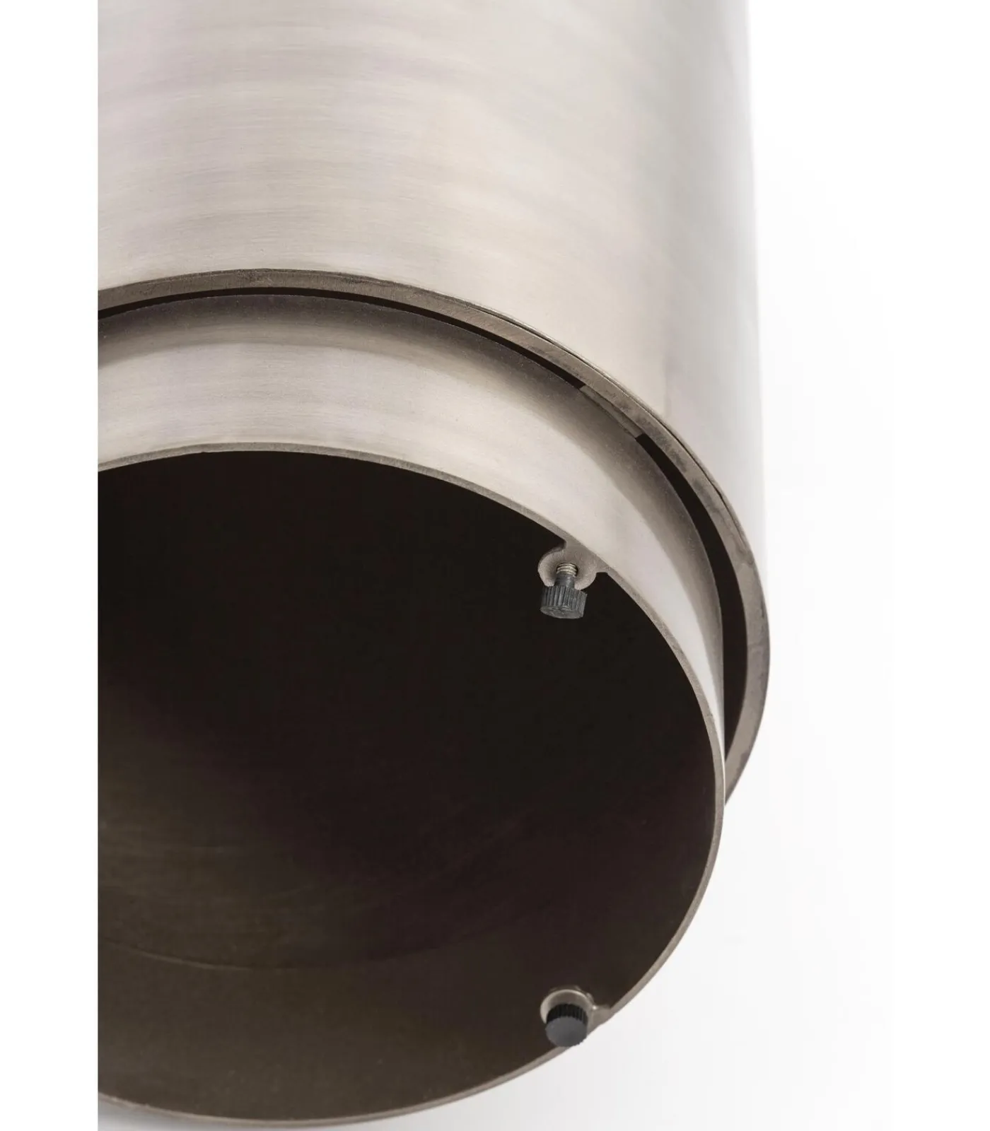 Zuil Alarios - Nikkel - Ø30cm Vazen