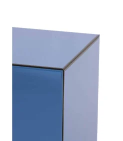 Online Zuil Daxton - Blauw - 40x40x40cm Vazen