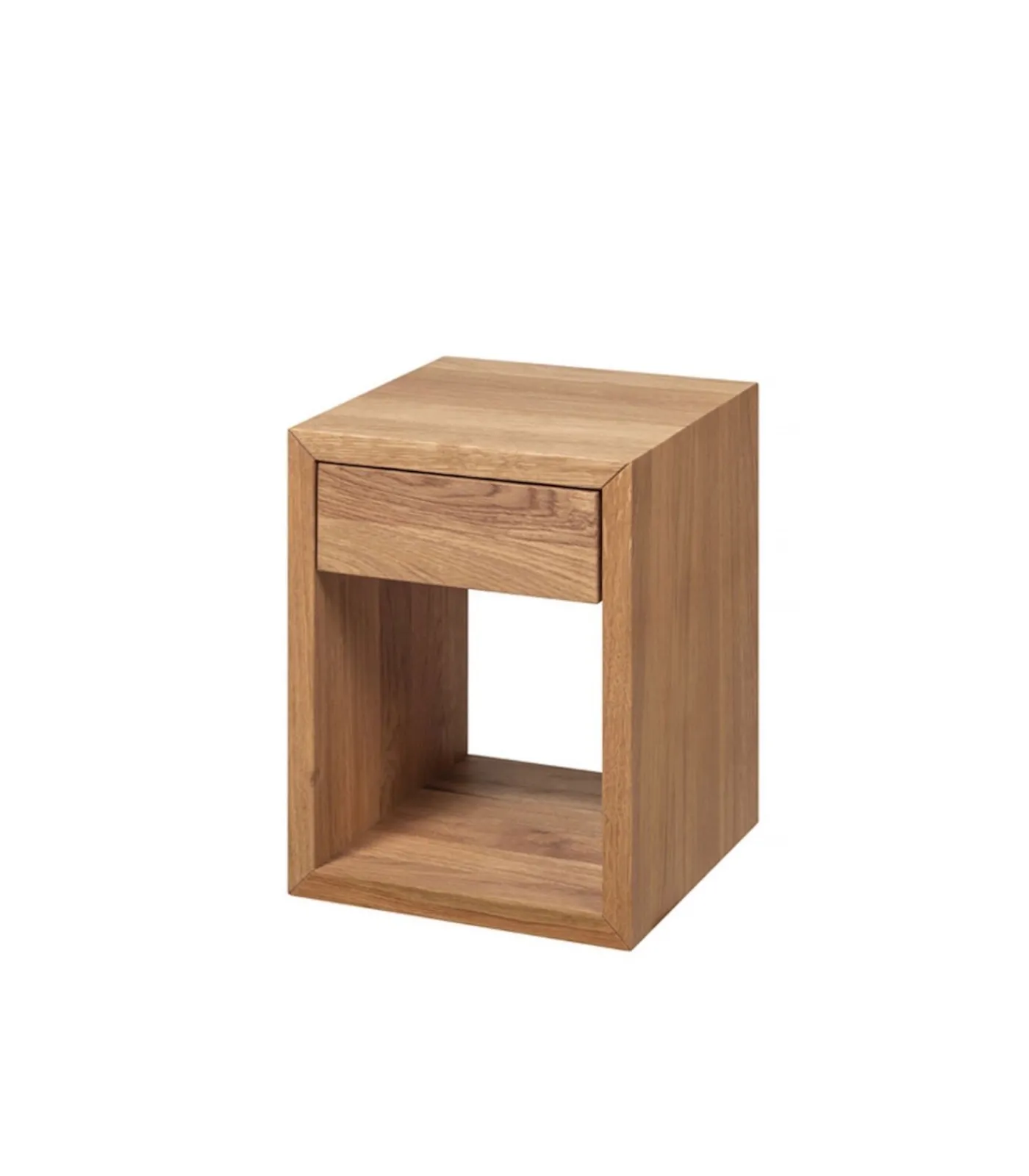 Clearance Zwevend Nachtkastje HUGO in eikenhout Bedden